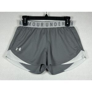 Under Armour Women's Gray Play Up 3.0 Running Shorts - Size Small